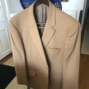 Camel hair men’s blazer